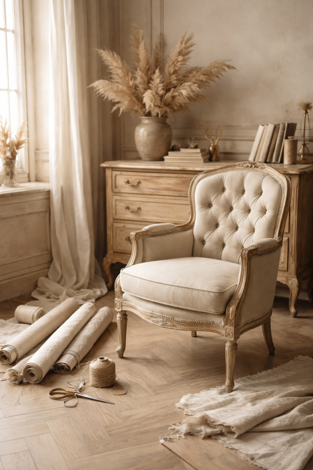 L'artisan dans son atelier