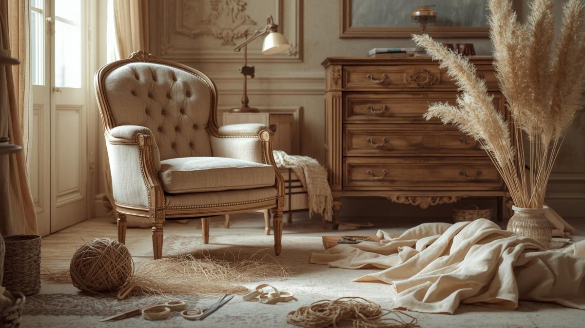Meuble relooké par L'Atelier du Temps