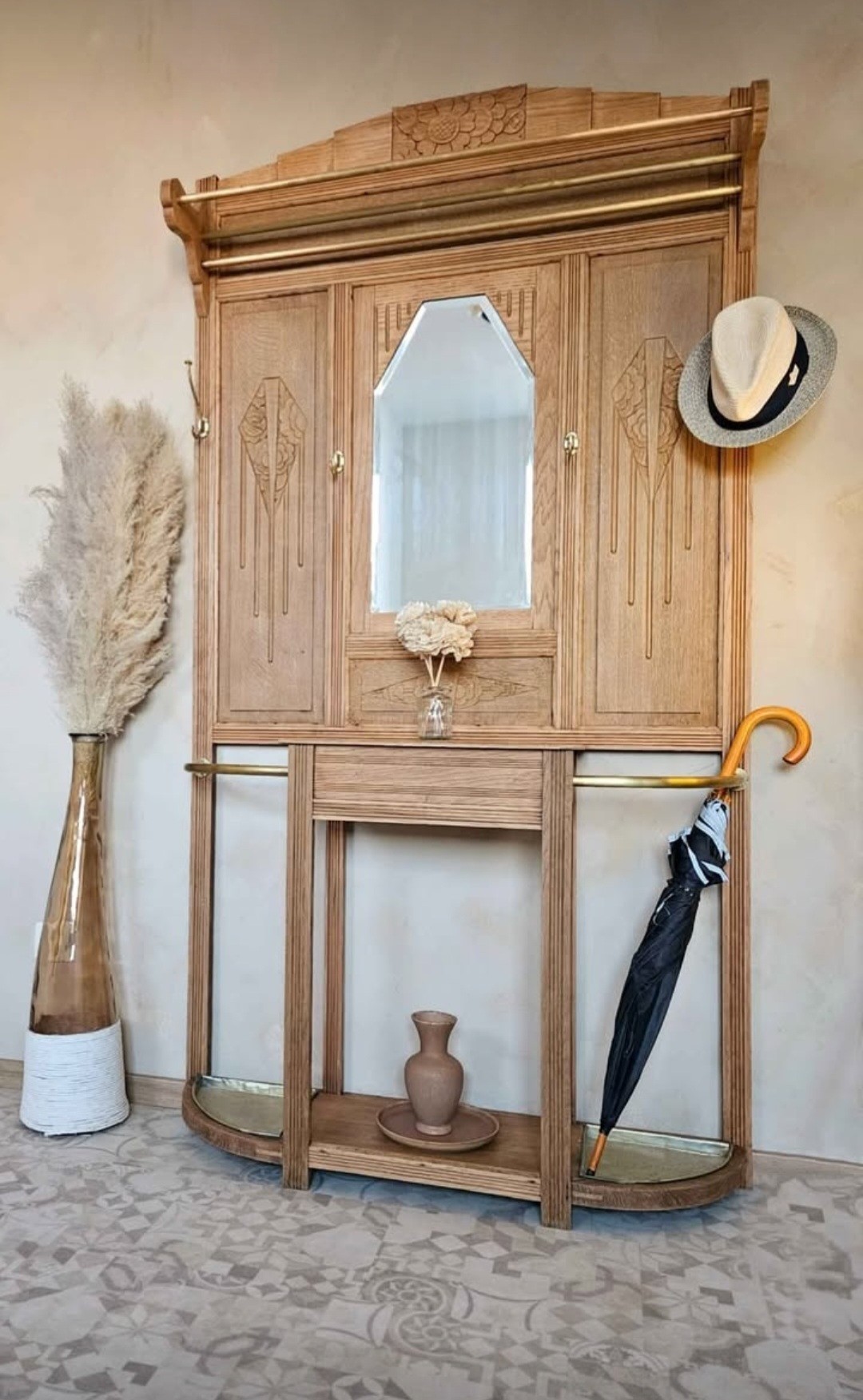 Après aérogommage table