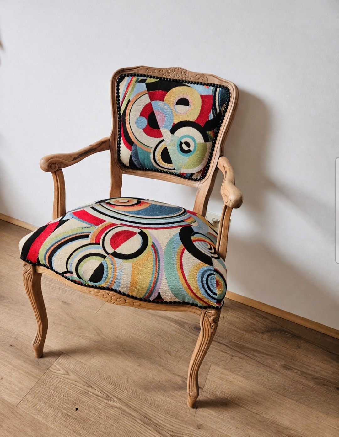 Après restauration commode